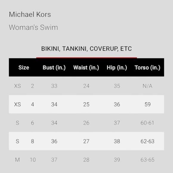 Michael Kors bandeau bikini top Size 4 EUC - Picture 5 of 5